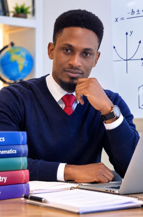 John, the Maths and Science tutor